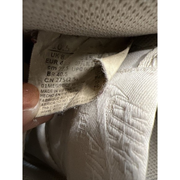 Nike Air Force 1 Womens Size 10.5 Shoes Low '07 White Leather Sneakers 315115 - Picture 8 of 8